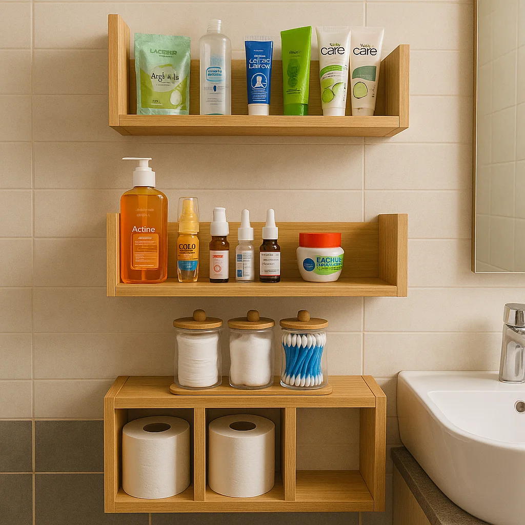 JDM رفوف عائمة عملية وجميلة - + توصيل بالمجان