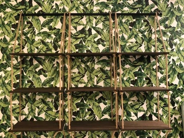 أرفف حائط معلقة + التوصيل مجاني