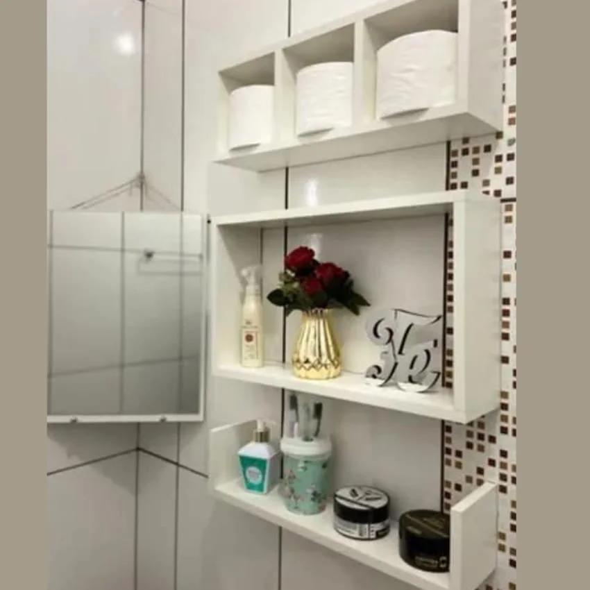 Étagères salle bain