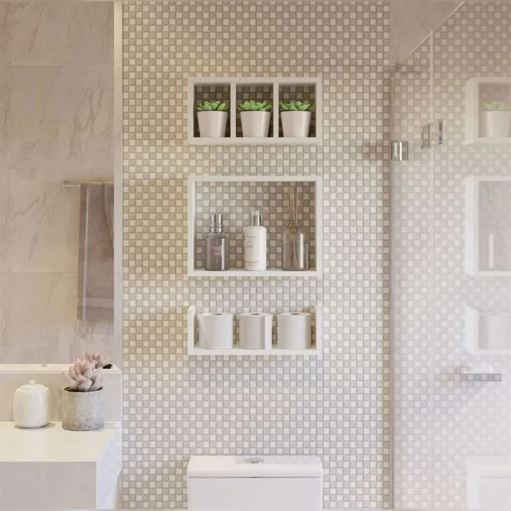 Étagères salle bain