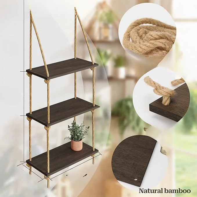 أرفف حائط معلقة + التوصيل مجاني