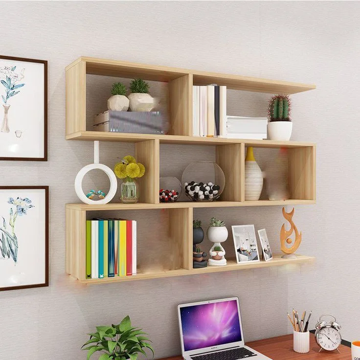 التوصيل مجاني + Jenny رف عرض مبتكر قابل للتعليق على الحائط