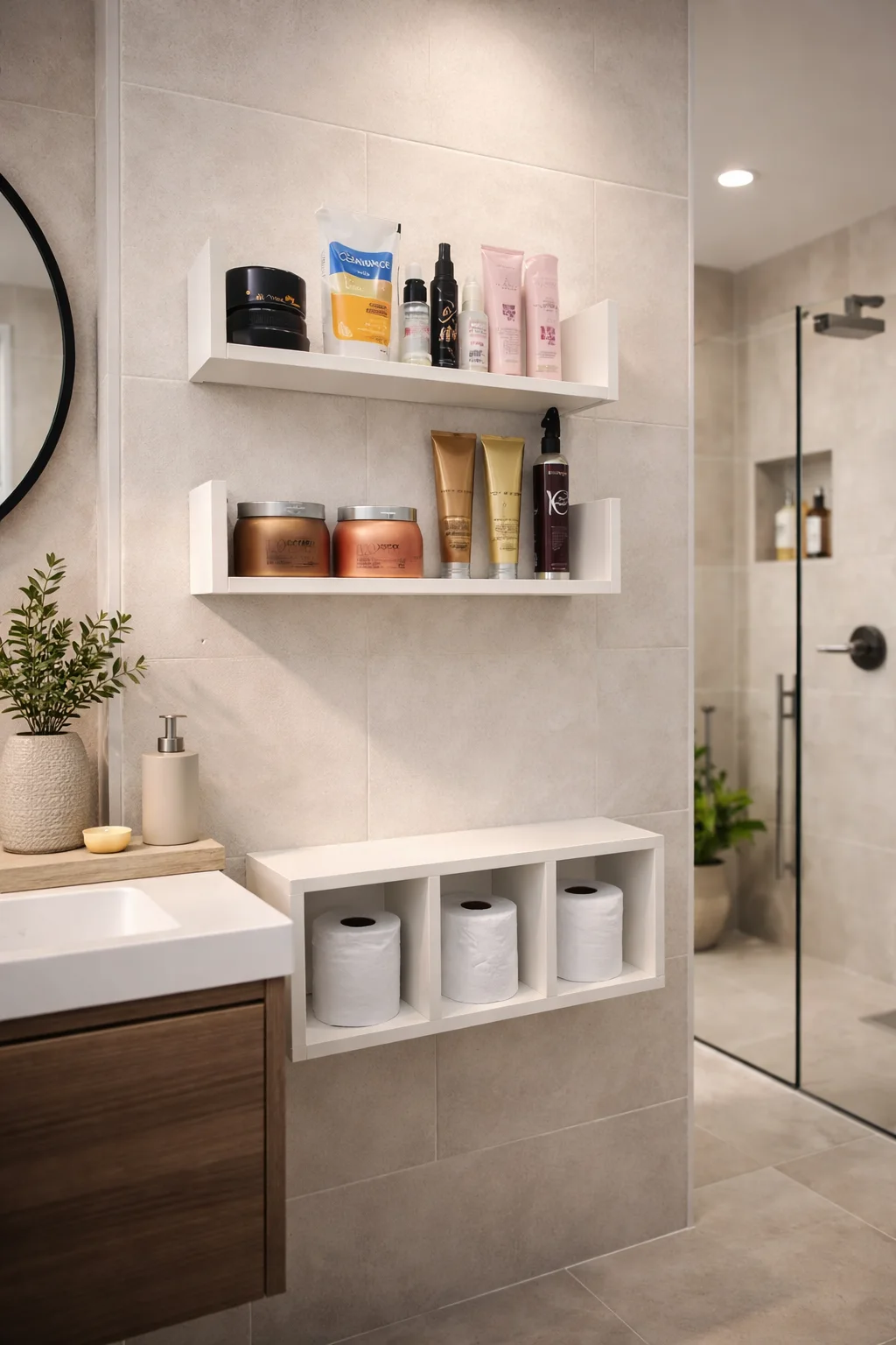 JDM رفوف عائمة عملية وجميلة - + توصيل بالمجان