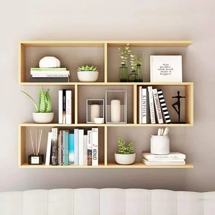 التوصيل مجاني + Jenny رف عرض مبتكر قابل للتعليق على الحائط