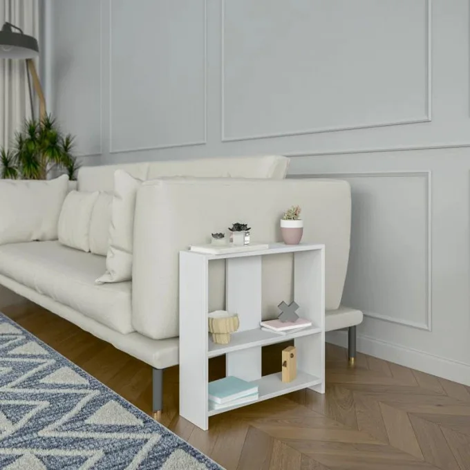 Amvi طاولة جانبية عصرية: انيقة و عملية + توصيل مجاني