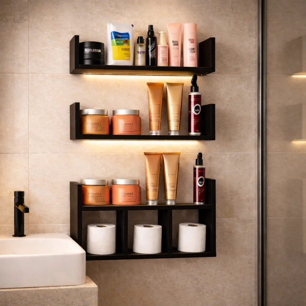 HATA رفوف الحمام الدافئة   + التوصيل بالمجان