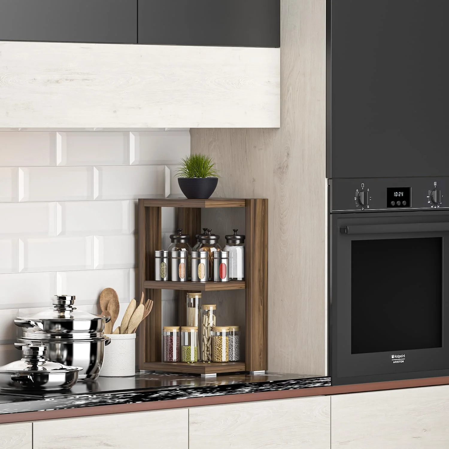 NOVA Rack – رف مطبخ عصري من مستويين