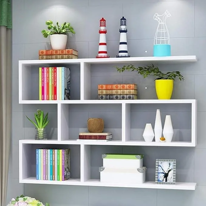 التوصيل مجاني + Jenny رف عرض مبتكر قابل للتعليق على الحائط