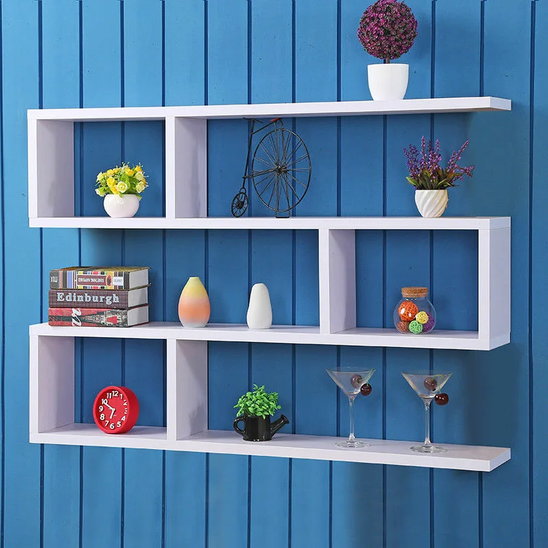 التوصيل مجاني + Jenny رف عرض مبتكر قابل للتعليق على الحائط