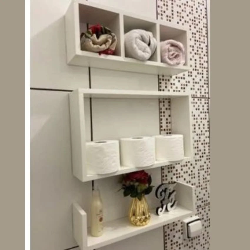 Étagères salle bain