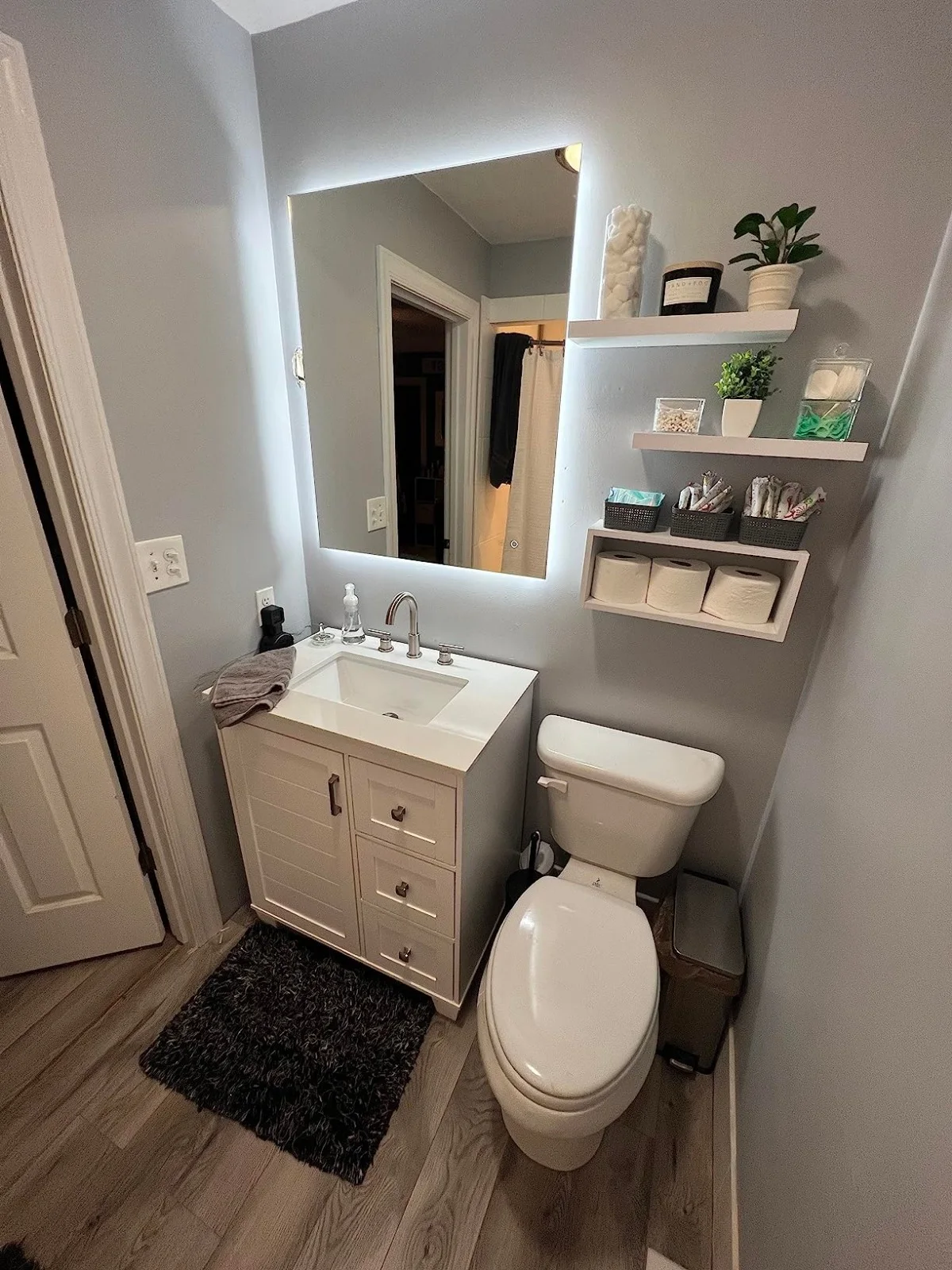 étagères de rangements