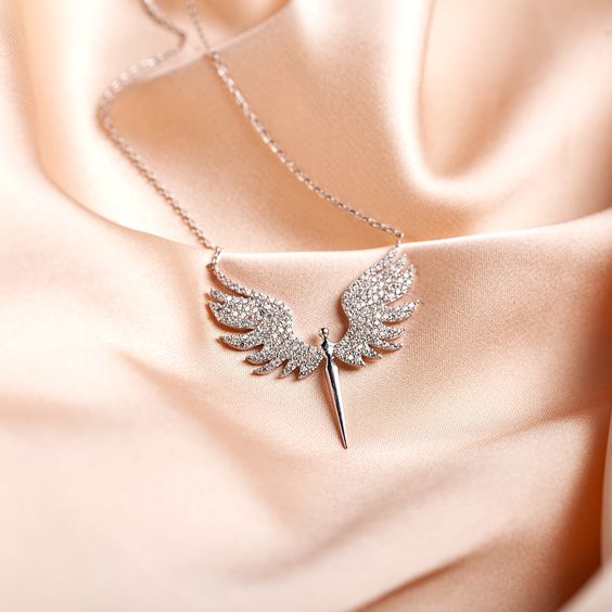 Silver Angel Necklace