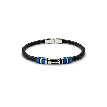 Bracelet Homme - Motif Et Fermoir Acier Inoxydable