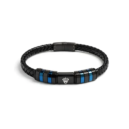 Bracelet Homme - Motif Et Fermoir Acier Inoxydable