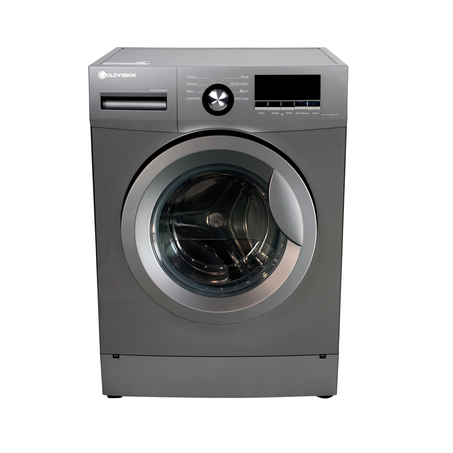 MACHINE A LAVER AUTOMATIQUE 8KG SILVER GRIS + AFFICHEUR 1200TR GR PORTE