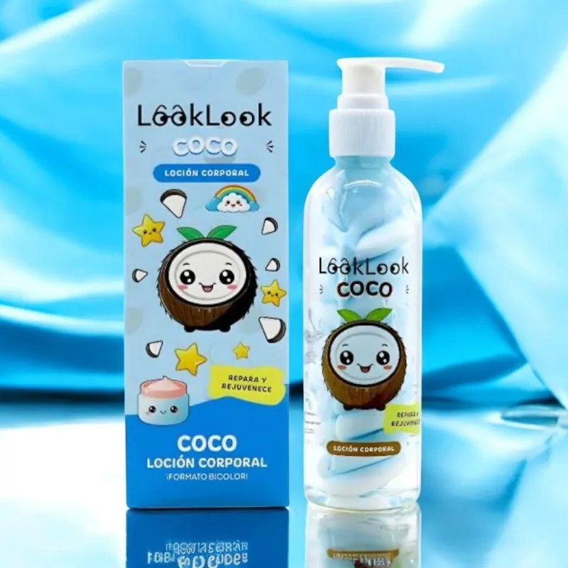 LAIT CORPOREL BICOLORE LOOK LOOK 200ML Enfant&Adulte