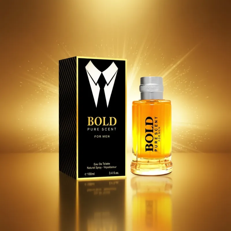 Parfum Bold Pure Scent pour Homme - Fragrance Couture 100ml