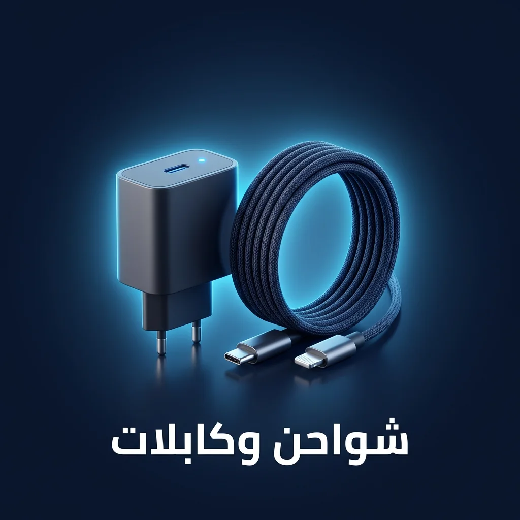 شواحن وكابلات