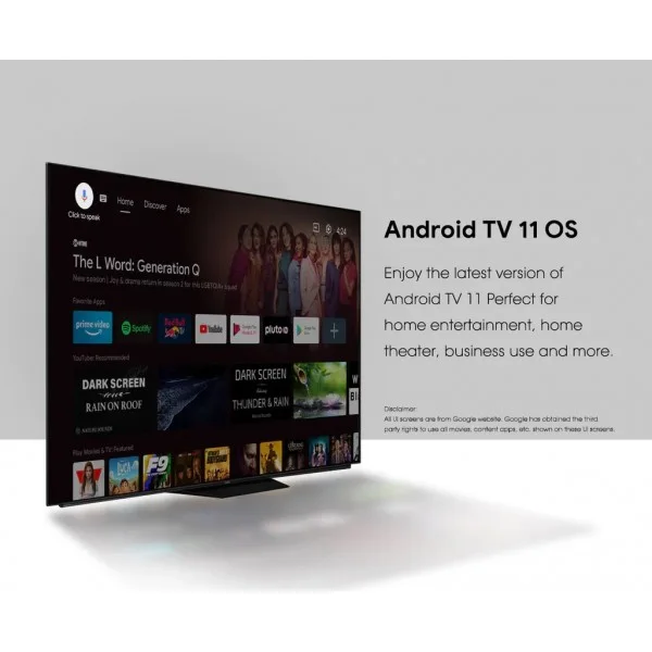 جهاز MECOOL KM7 TV Box - Android TV 2 جيجابايت/16 جيجابايت + اشتراك  4K UHD لمدة عام