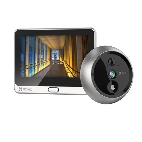 كاميرا الباب الرقمية EZVIZ DP2C المزودة بواي فاي - كاميرا عيون الباب