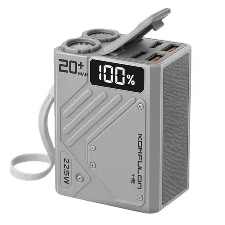 Konfulon A51Q: باور بانك 20000mAh شحن فائق السرعة 22.5W مع كشاف طوارئ