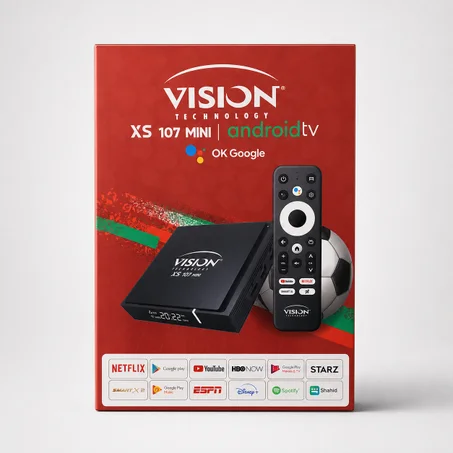 جهاز بوكس اندرويد TV Box Vision XS107 Mini