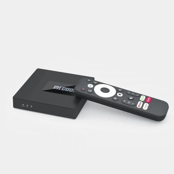 جهاز MECOOL KM7 TV Box - Android TV 2 جيجابايت/16 جيجابايت + اشتراك  4K UHD لمدة عام