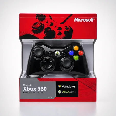 جهاز تحكم Xbox 360 سلكي – اتصال مستقر وأداء لا مثيل له مع أجهزة الألعاب وأجهزة الكمبيوتر التي تعمل بنظام Windows XP/7/8/10