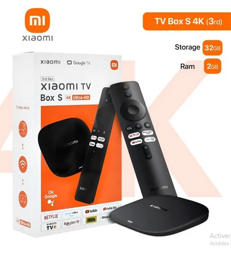 Mi Box S3e Gen – 4K Dolby Vision & Wi-Fi 6