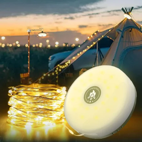 ضوء تخييم LED