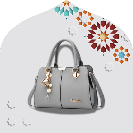 HUIWEITU - Handbag Grey