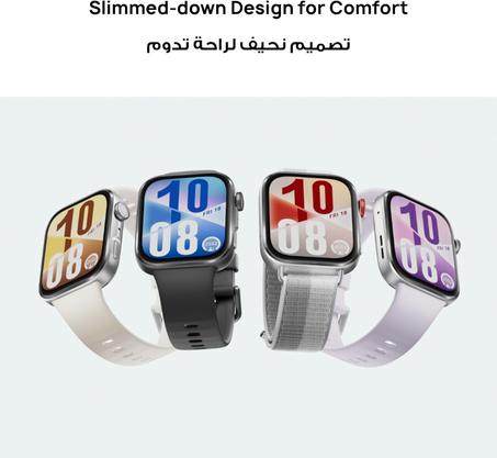 ساعة ذكية ووتش فيت 4 من هواوي، شاشة 1.82 بوصة، أكثر من 100 وضع رياضي، تتبع اللياقة والصحة، مساعد الصحة النفسية 2