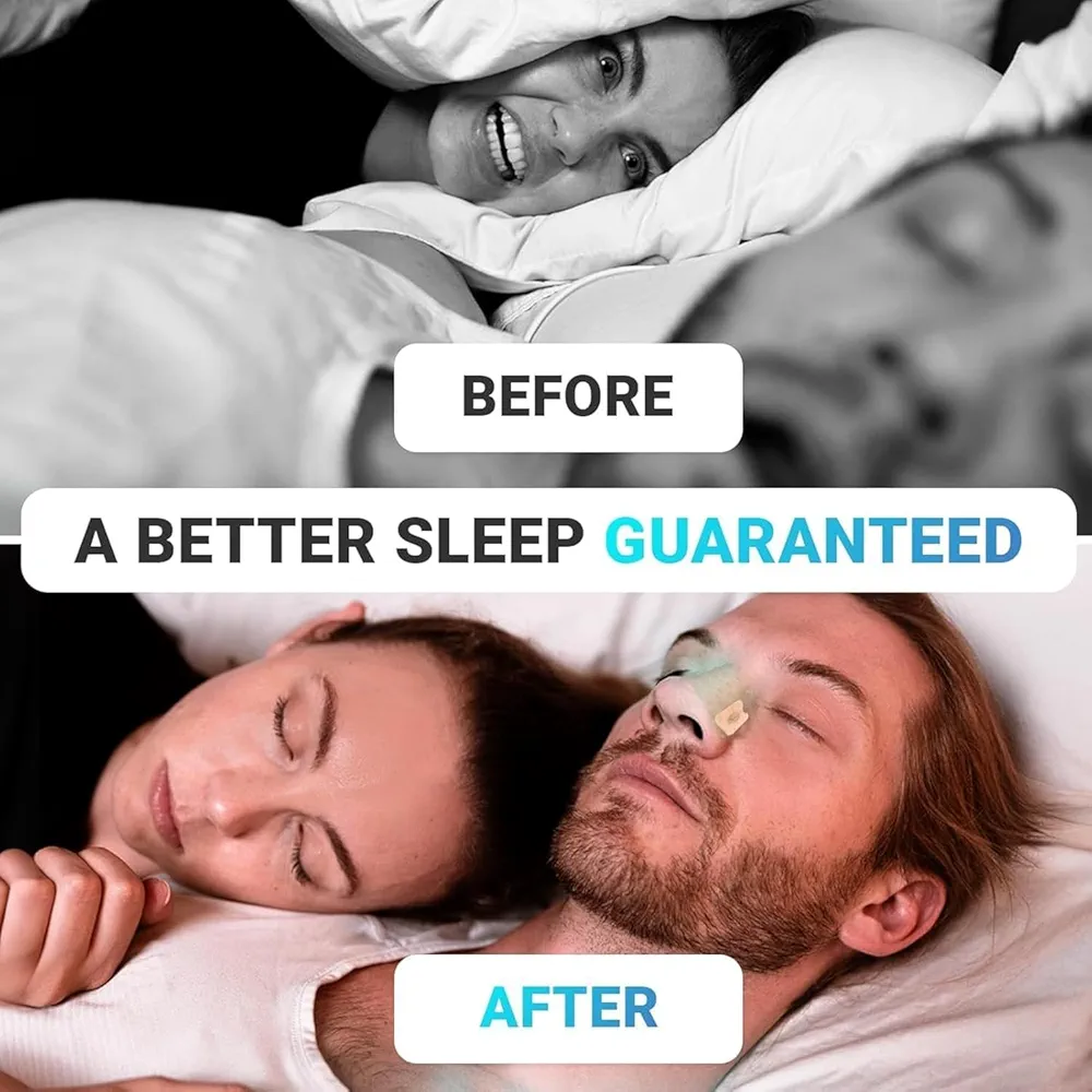 لاصقات أنفية لتحسين التنفس و تقليل الشخير