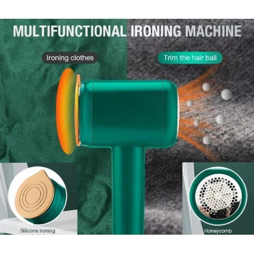 مكواة بخار للملابس + ماكينة حلاقة كهربائي