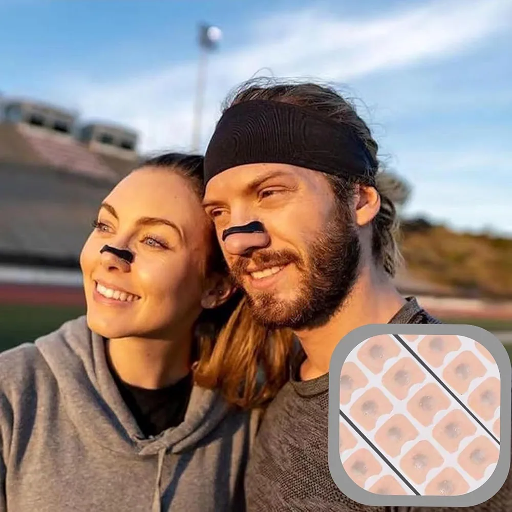 لاصقات أنفية لتحسين التنفس و تقليل الشخير