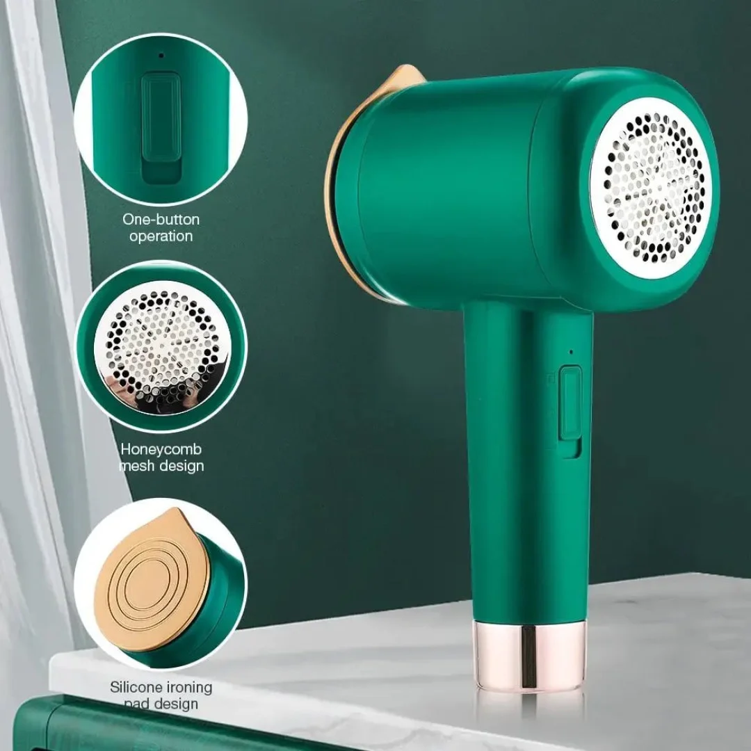 مكواة بخار للملابس + ماكينة حلاقة كهربائي