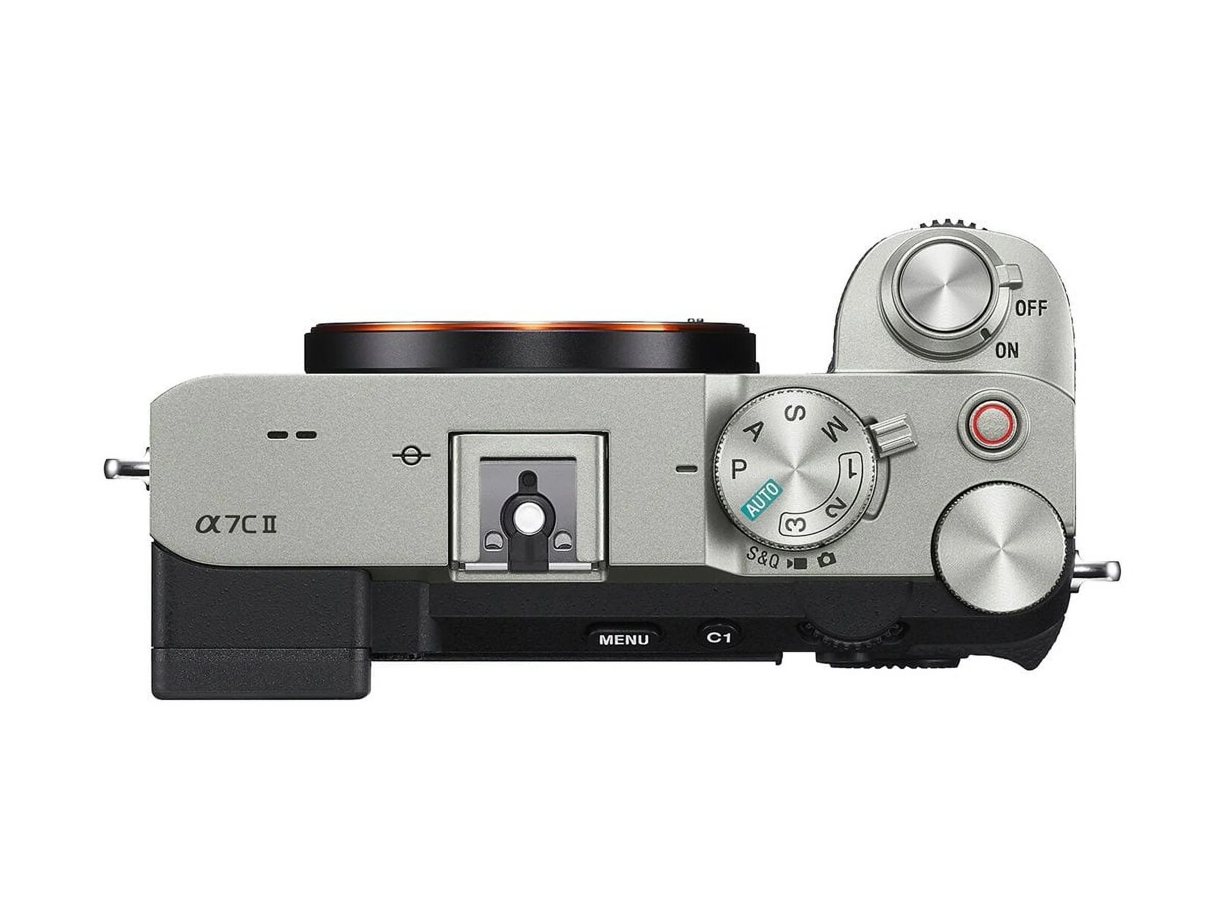 Sony Alpha 7C II Full-Frame Interchangeable Lens Camera (Silver) Bundle with Pixel Advanced Accessories | Sony a7C II