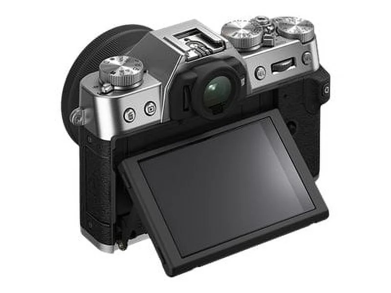 Fujifilm X Series X-T30 II - Digital camera - mirrorless - 26.1 MP - APS-C - 4K / 30 fps - 3x optical zoom - Fujinon XC 15-45mm OIS PZ lens - Wi-Fi, Bluetooth - silver