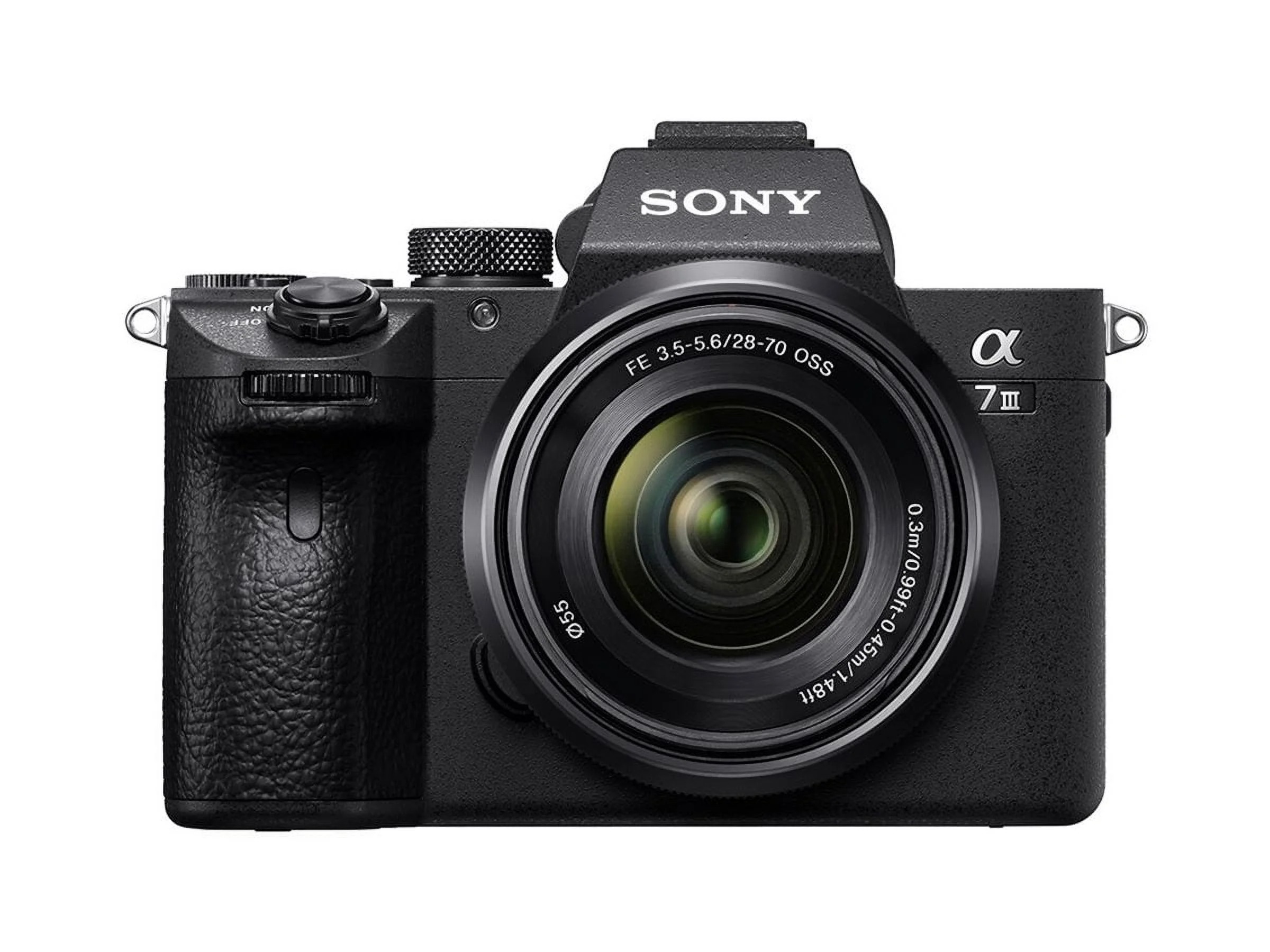 Sony a7 III ILCE-7M3 - Digital camera - mirrorless - 24.2 MP - Full Frame - 4K / 30 fps - body only - Wi-Fi, NFC, Bluetooth