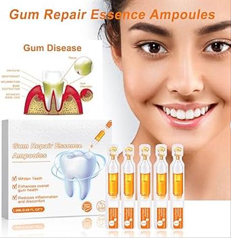 أمبولات تبيض الأسنان وعلاج اللثة