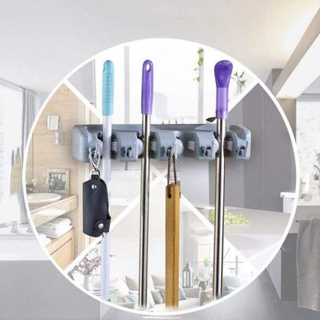 حامل ومنظم أدوات التنظيف