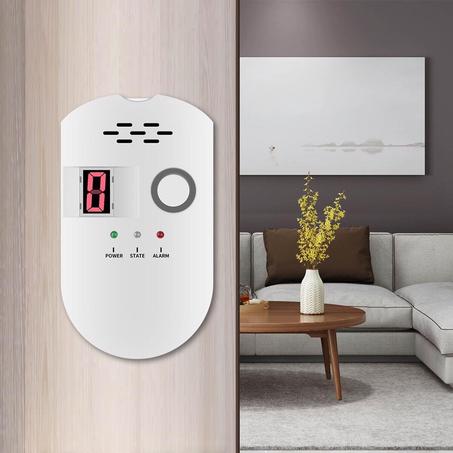 كاشف تسربات الغاز وثاني أكسيد الكربون