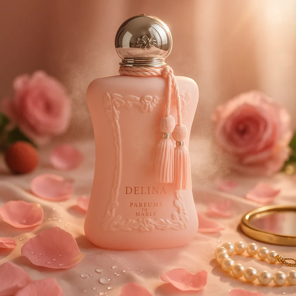 عطر "ديلينا" المشهور: حضور أنيق وساحر، وتجسيد للأنوثة الراقية بلمسة مخملية