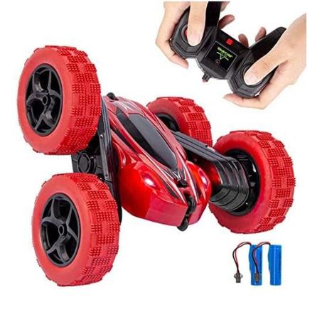 VOITURE TELECOMMANDEE A ROTATION 360 DEGRES DOUBLE FACE STUNT RACING