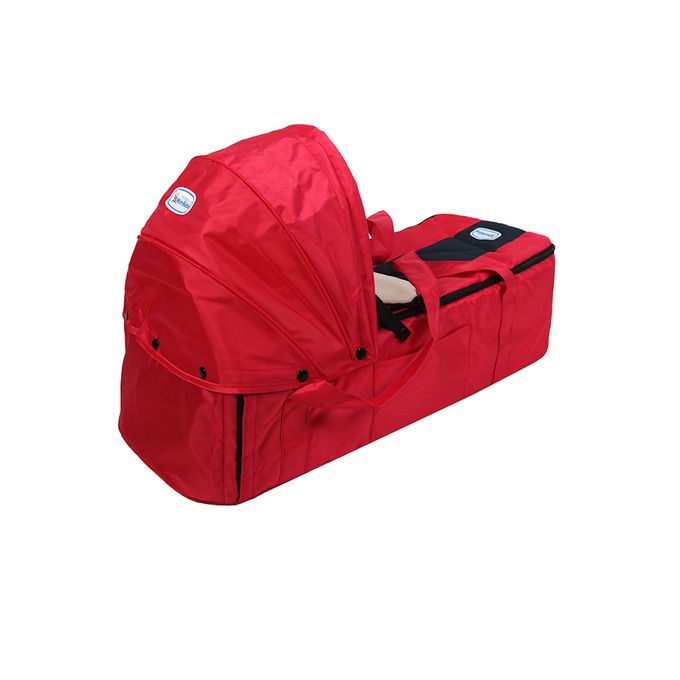 COUFFIN PORTABLE ROUGE – MON BÉBÉ