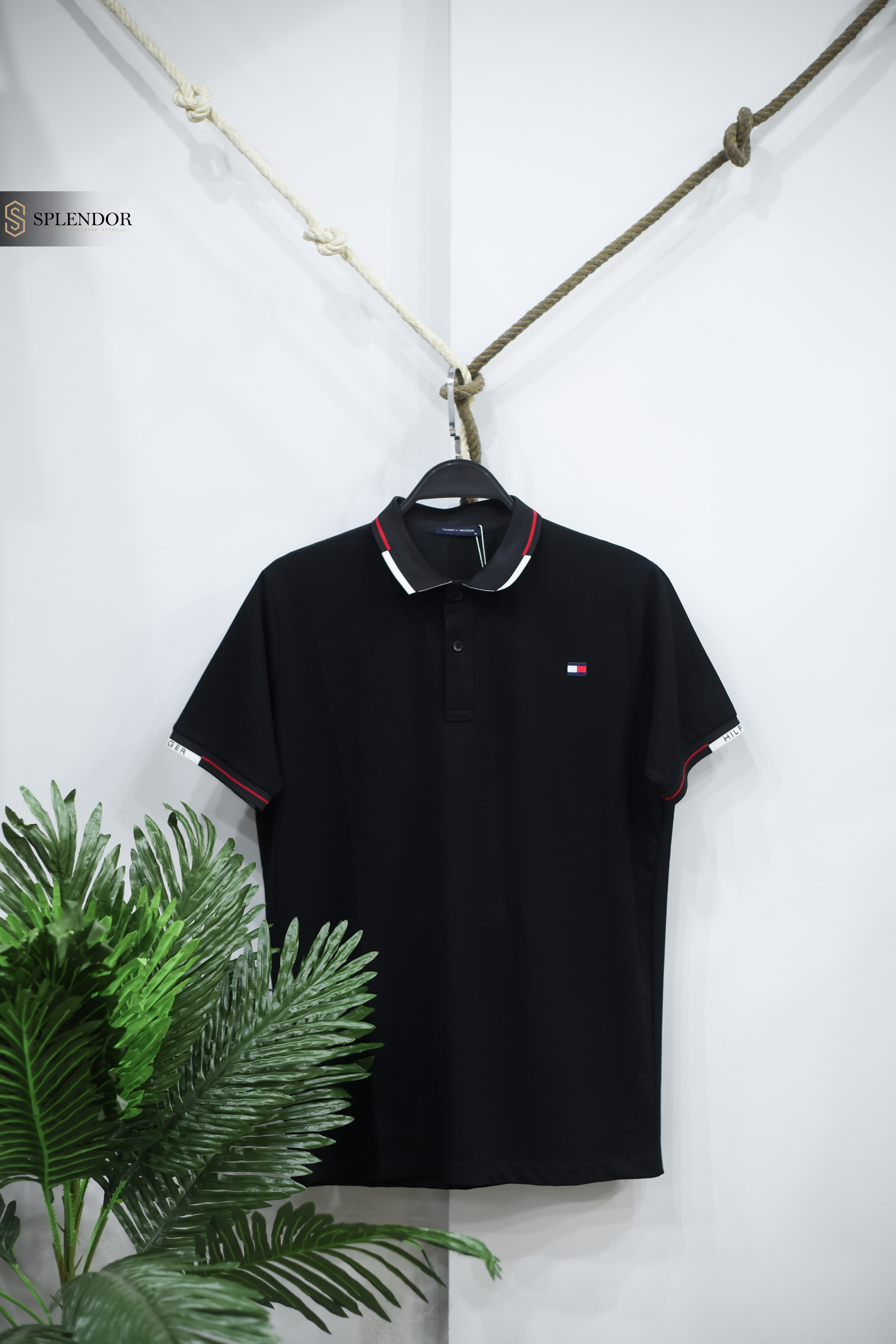 T-SHIRT POLO (TOMMY) بخامه صيفيه مريحه