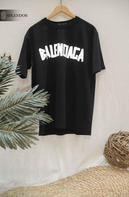 تيشرت Blanciaga بخامه صيفيه مريحه