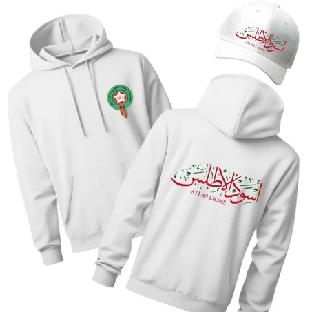 pack sweet a capuche +casquette أسود الأطلس