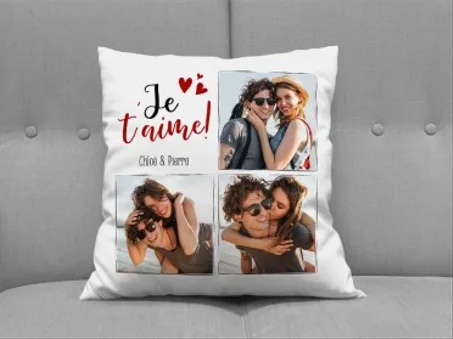 Coussin personnalisé