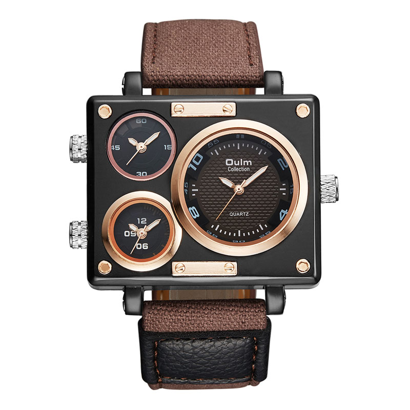 Quartz watch excel canvas strap